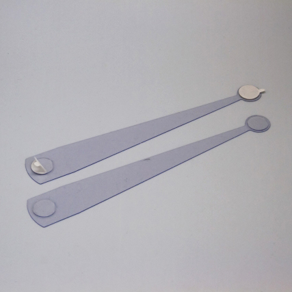 Abbildung: Wobbler - Acrylklebepunkte