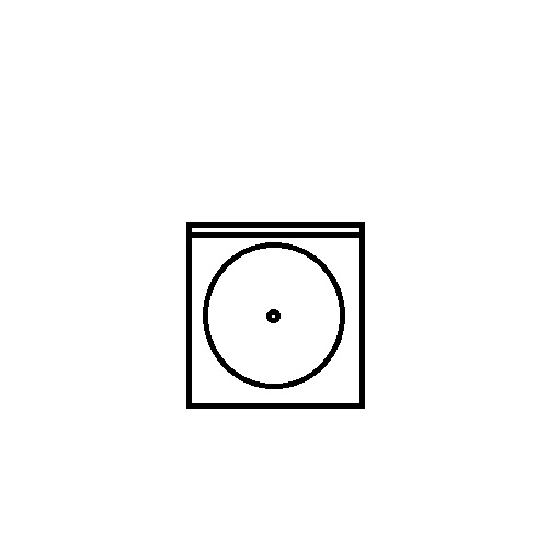 Abbildung: CD - Folientaschen Mini 95 mm x 85/90 mm
