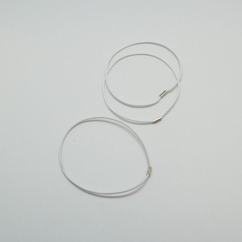 Gummikordel mit Clip zum Ring verschlossen 2,3 mm
