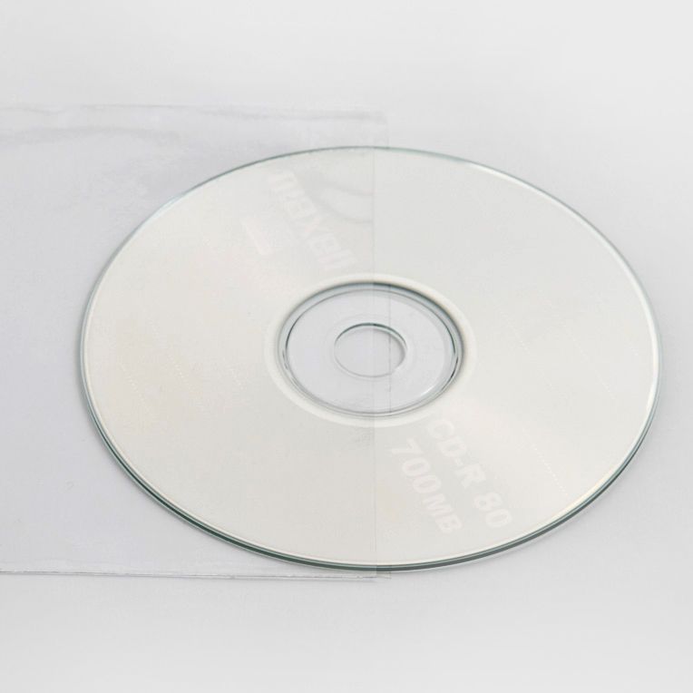CD - Folientaschen - 135 mm x 123/125 mm